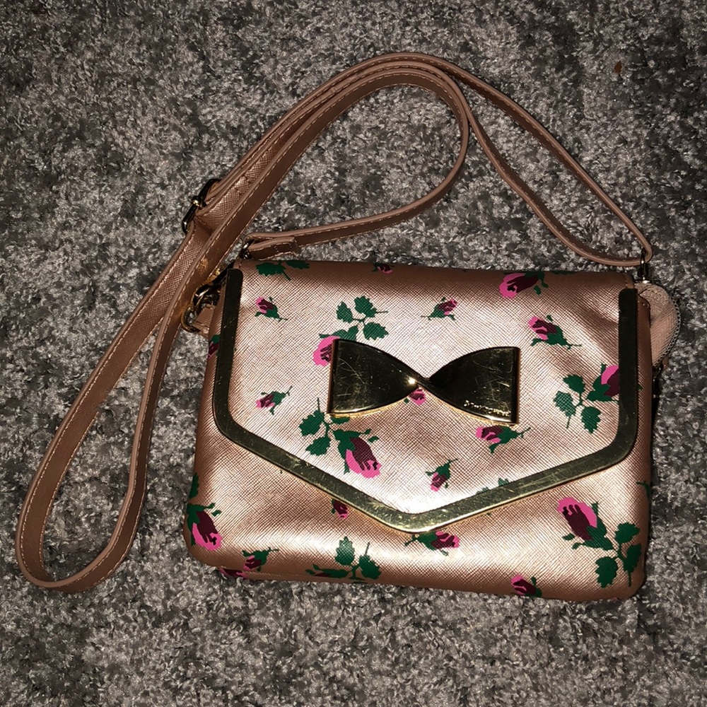 Floral crossbody bag